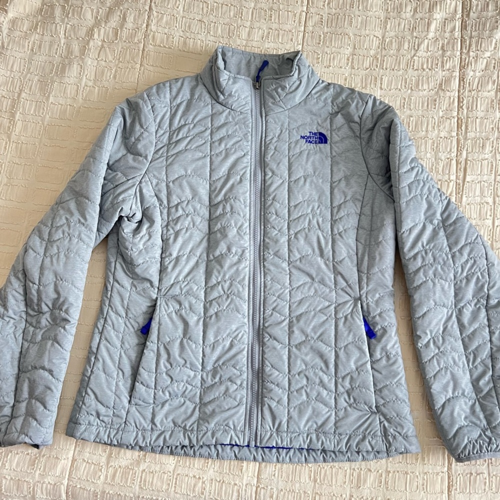 The North Face Women's Gray Quilted Jacket